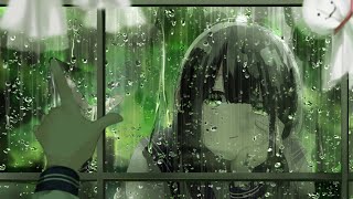 Rain On Window + Relaxing Sleep Music - Peaceful Piano, Insomnia Treatment, Meditation Music
