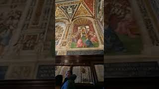 Discover Siena's stunning Piccolomini Library – a masterpiece in motion!