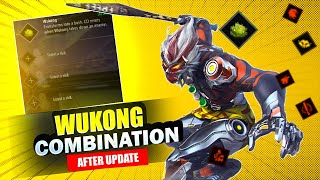 WUKONG ( BEST ) COMBINATION AFTER UPDATE || FREE FIRE BEST COMBINATION FF BEST COMBINATION 2024