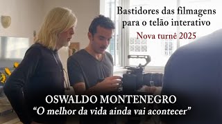 Bastidores de gravação | Oswaldo Montenegro | Nova turnê 2025 | Estreia dia 05/04, no Vivo Rio/RJ.