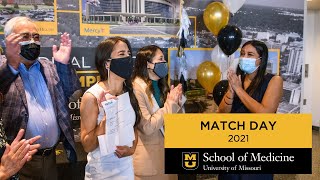 MU School of Medicine Match Day 2021