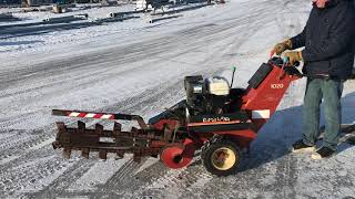 1994 Ditch Witch 1020 Walk Behind Trencher