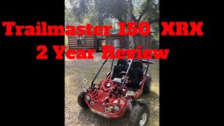 Trail Master 150 XRX 2 year Review \u0026 Riding footage