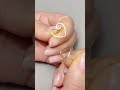 tutorial heart earrings giftideas accessories schmuck easy to make