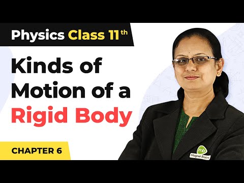 What kind of motion can a rigid body have class 11?