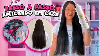 PROGRESSIVA FASHION GOLD | APLICANDO EM CASA -  PASSO A PASSO  | LISO PERFEITO | VANROMUALDO