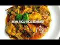 AYAM RICA-RICA KEMANGI , pedas,gurih, bikin nagih....