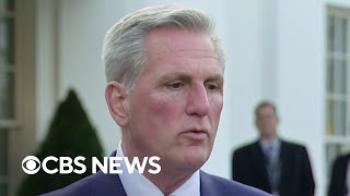 McCarthy says debt ceiling conversation with Biden will continue