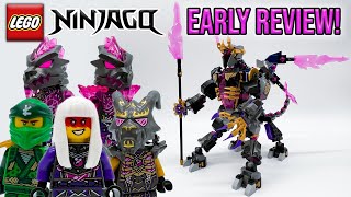 The Crystal King EARLY Summer 2022 Review! LEGO Ninjago Set 71772