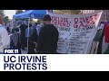 Pro-Palestinian encampment at UC Irvine