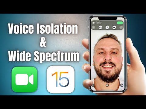 What is Wide Spectrum on iOS 15?