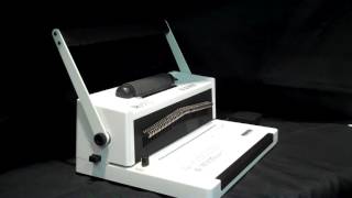 TruBind TB-S20AP Coil Binding Machine with Electric Coil Inserter \u0026 Foot Pedal