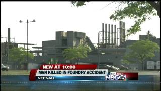 Man Killed in Foundry Accident