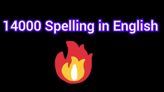 ஆங்கிலத்தில் 14000 எழுத்துப்பிழை||14000 வார்த்தைகளில் எழுதுவது எப்படி?||14000 எண் பெயர்||14000 எழுத்துப்பிழை