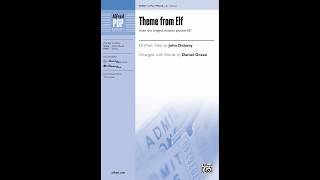 Theme from Elf (3-Part Mixed), arr. Daniel Grassi – Score & Sound