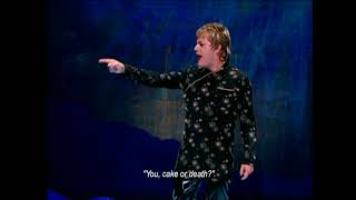 EDDIE IZZARD -  DRESS TO KILL - CAKE OR DEATH