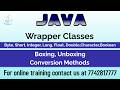 wrapper classes in java in hindi