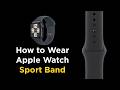 4 easy steps to put on an Apple Watch with one hand – simple tutorial