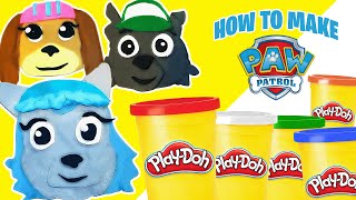 Paw Patrol Playdoh! A fun learning  for kids and toddlers