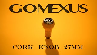 Gomexus Cork Power Knob 27mm | For bassfishing in winter