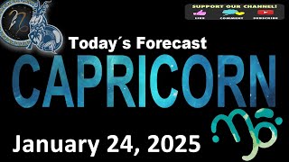 Daily Horoscope CAPRICORN January 24, 2025