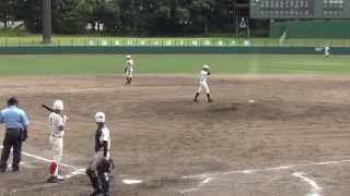 2015/7/12　智辯学園vs高田　５回表　智辯学園