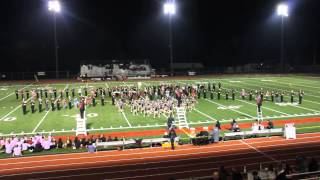 Cedarcrest High School half time show 10/10/2013