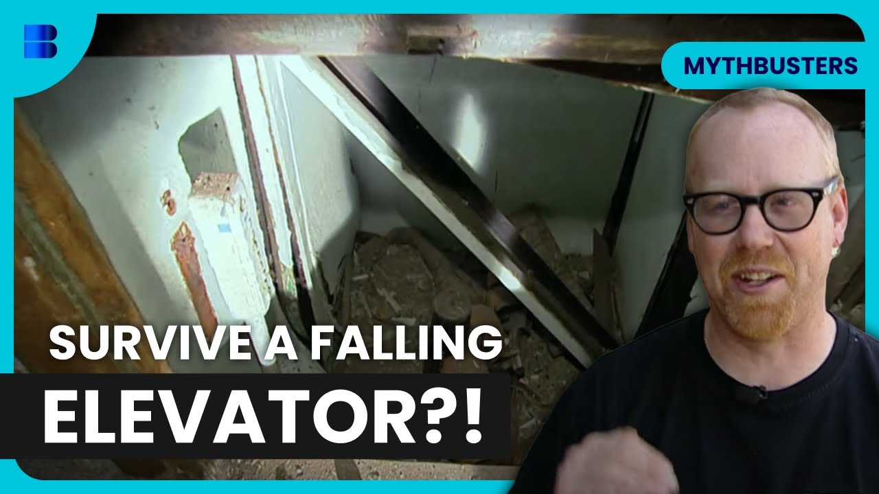 Survive A Falling Elevator Mythbusters Science Documentary Youtube