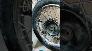 TRIUMPH 3HW//3SW//WWII MILTERY MODEL FRONT WHEEL