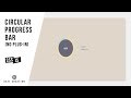 Circular Progress Bar | No Plug-in | CSS - JavaScript Tutorial