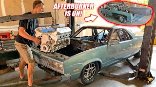 MULLET Gets His 1500hp Texas Speed LS! (The Bald Eagles Have Landed!) + afterburner is on!