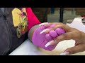 How to do a full set of acrylic nails  Nails for beginners step by step