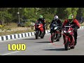 Best of SUPERBIKE SOUNDS in INDIA - LOUD Flybys