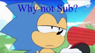 Tail’s chasing his Tails (Sonic comic dub)