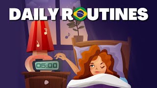 Daily ACTIONS and TASKS in Portuguese Language