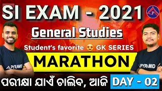 Odisha Police si 2021 exam | GS marathon | police subinspector exam | op si Pyramid Classes