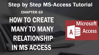 How to create many to many relationship in ms access| many to many relationship kaise banaye