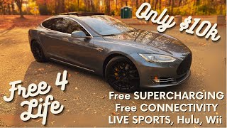 Free 4 Life Tesla - Only $10K - Should you buy an older Model S?