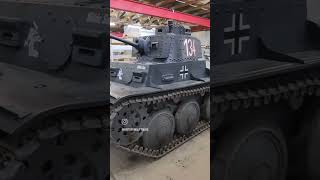 Panzer 38 (t) in German Tank Museum (Deutsches Panzermuseum) in Munster, Germany 🇩🇪
