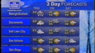 TWC Classic National Local Forecast 5