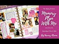 Memory Plan With Me | November 22nd-28th | BIG Vertical Happy Planner | The Happy Planner | MAMBI