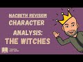 GCSE English Literature Exam Revision: Character Analysis of the Witches