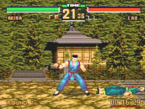 Virtua Fighter 2 Game Sample - Genesis/MD - YouTube