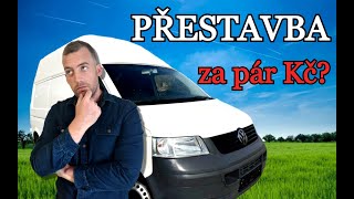 DODÁVKA | OBYTNÁ VESTAVBA ZA PÁR KČ? VW TRANSPORTER CAMPER