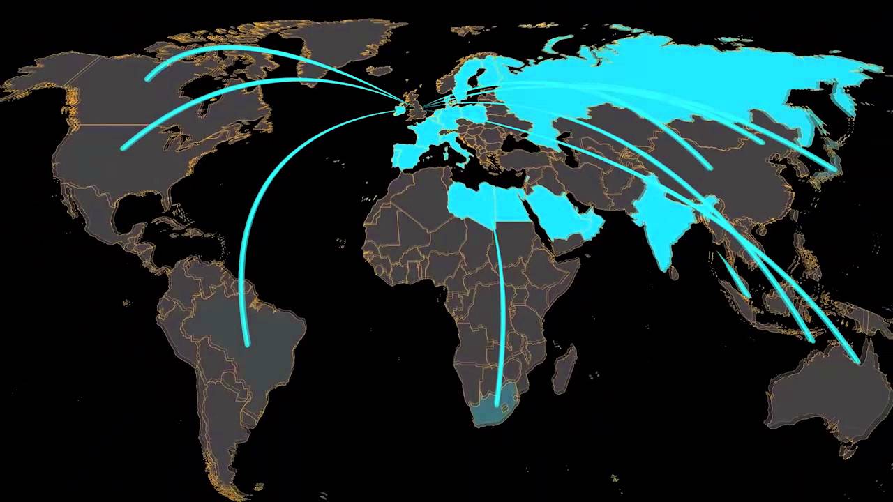 World Map Animation Youtube