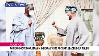 (Video) Former Kano Governor, Ibrahim Shakarau Visits Bola Tinubu