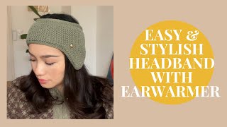 How to knit headband | Ear warmer | Knitting tutorial