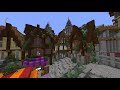 minecraft 1.16 survival ep20 building asgard the fortress