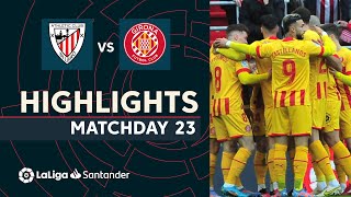Highlights Athletic Club vs Girona FC (2-3)