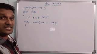 this Keyword in JAVA | this keyword in java with example | Java Programming | in Telugu